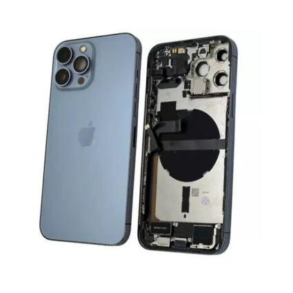 Back Housing Iphone 13 Pro Max with Parts Original Pulled , Grade A/ΑΒ - Sierra Blue