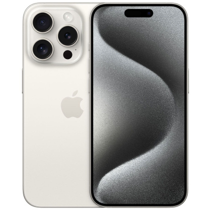 Apple Iphone 15 Pro 5G -New - White Titanium - 128GB