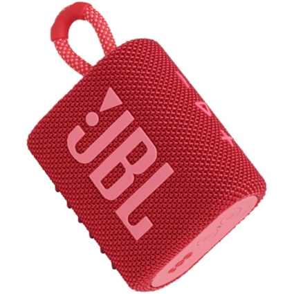 JBL Go3 Αδιάβροχο Ηχείο Bluetooth (IP67) - Κόκκινο