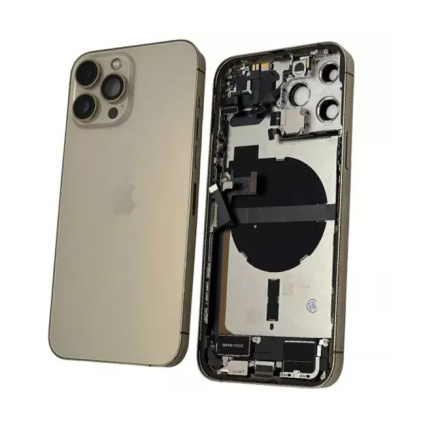 Back Housing Iphone 13 Pro with Parts Original Pulled , Grade A/ΑΒ - Gold