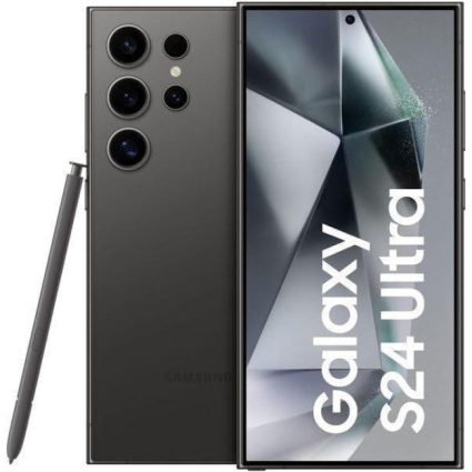 Samsung Galaxy S24 Ultra 5G Dual SIM - Titanium Black - 12GB/512GB