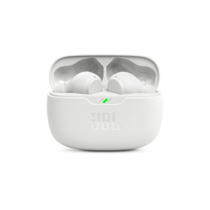 JBL Wave Beam True Wireless In-Ear Headphones, IP54, Touch Control - Λευκό